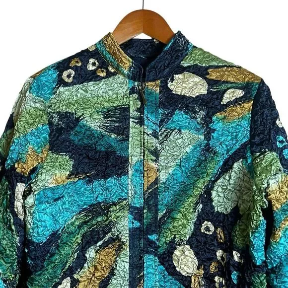 TanJay Multicolor Abstract Jacket - Picture 2 of 6